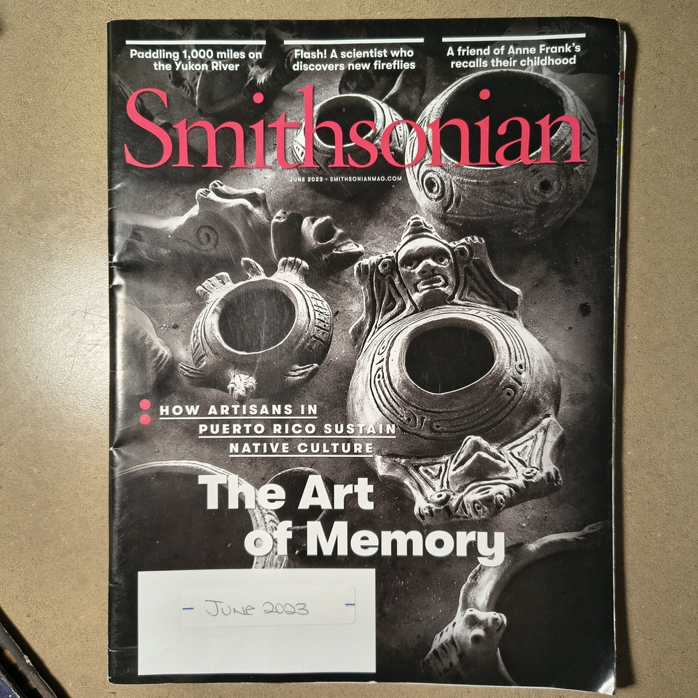 The Art of Memory Smithsonian Magazine Cover
